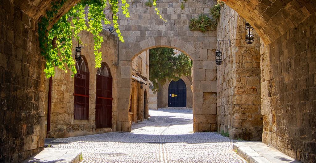 3 Charites Old Town Lejlighed Rhodes City Eksteriør billede